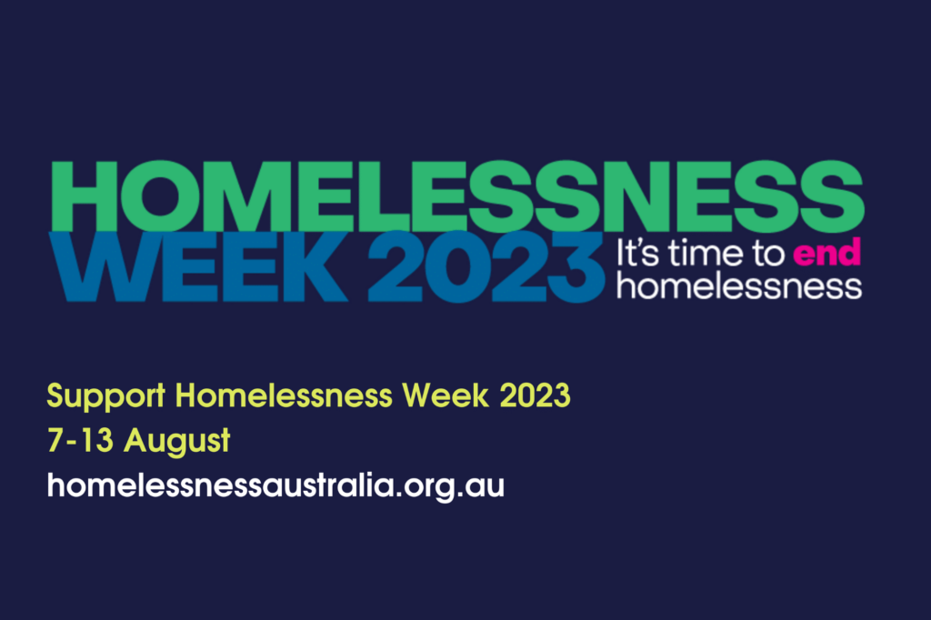 Homelessness week 2023