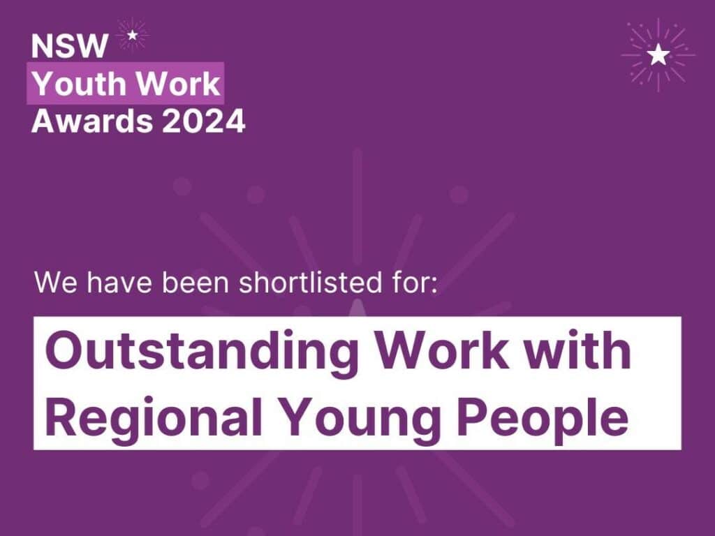 NSW youth work awards shortlisting